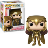 Wonder Woman Golden Armor #323 Funko Pop in box and out of box