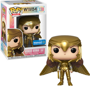 Wonder Woman Golden Armor #330 - WW84 Funko Pop! Heroes [WalMart Exclusive]