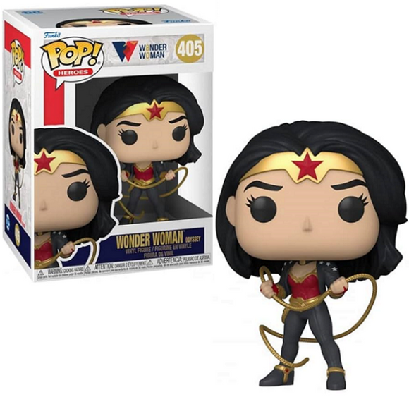 Wonder Woman Odyssey #405 Funko Pop in box and out of box