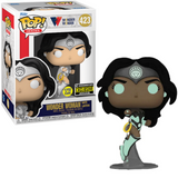 Wonder Woman White Lantern #423 WW 80th Funko Pop Heroes GITD Entertainment Earth Exclusive figure in box and out of box