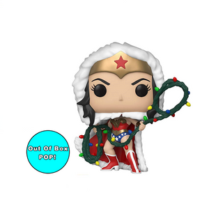Wonder Woman With String Light Lasso #354 - DC Super Heroes Funko Pop! Heroes [Holiday] [OOB]