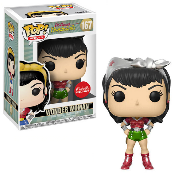 Wonder Woman Bombshells Funko Pop 167 Michaels Exclusive
