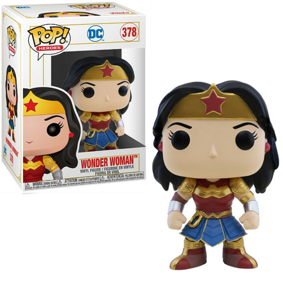 Wonder Woman #378 Imperial Palace Funko Pop in box and out of box