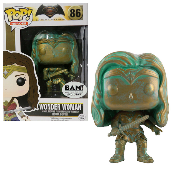 Wonder Woman #86 - Batman v Superman Funko Pop! Heroes [Patina] [BAM! Exclusive]