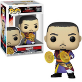 Wong #1001 Doctor Strange Multiverse of Madness Funko Pop figure casting shields in box and out of box
