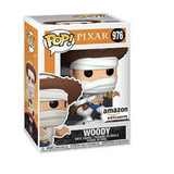 Woody #976 Funko Pop displayed inside the box, front view