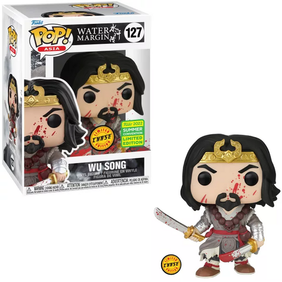Wu Song (Bloody) #127 Funko Pop! Asia in box and out of box