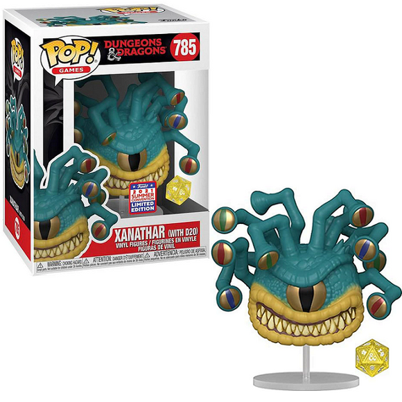 Xanathar [With D20] #785 – Dungeons and Dragons Funko Pop! Games [2021 Summer Convention Limited Edition]