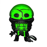 Xenomorph #344 Alien Funko Pop Metallic Glow-in-the-Dark out of box — Digital Release LE 5000 