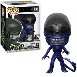 Xenomorph #731 - Alien 40th Funko Pop! Movies [Blue Metallic Specialty Series]