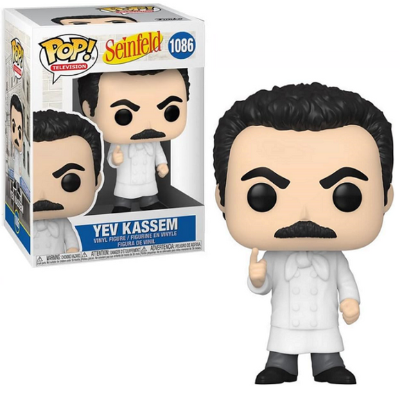 Yev Kassem #1086 Seinfeld Funko Pop figure in box and out of box
