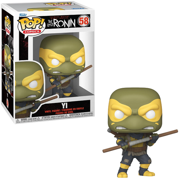 Yi #58 Teenage Mutant Ninja Turtles The Last Ronin Funko Pop in box and out of box