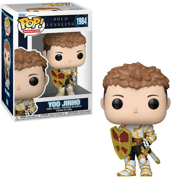 Yoo Jinho #1984 Solo Leveling Funko Pop in box and out of box