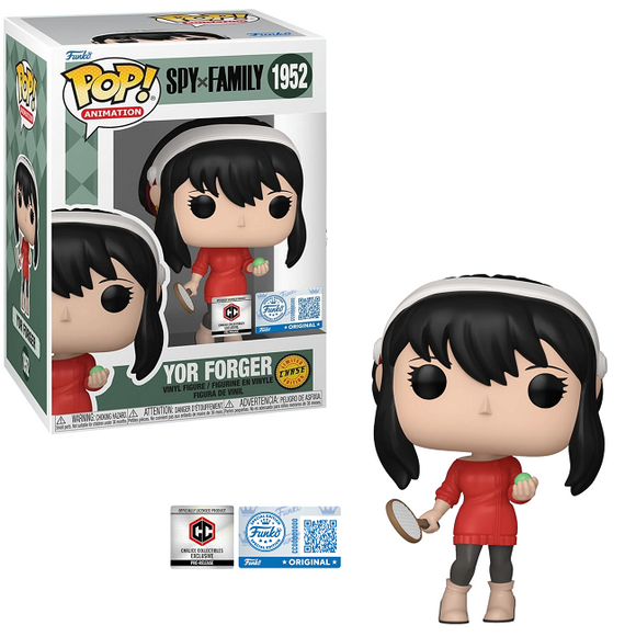 Yor Forger #1952 Spy x Family Chase Funko Pop in and out of box