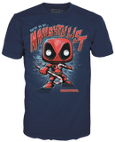 Deadpool #400 Marvel Holiday Funko Pop! & Tee Front of shirt