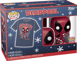 Deadpool #400 Marvel Holiday Funko Pop! & Tee Bundle packaging