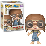 Young Ellie #1481 Disney UP Funko Pop shown in and out of the box.