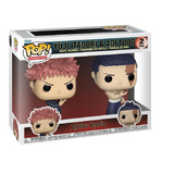 Yuji Itadori and Aoi Todo Jujutsu Kaisen Funko Pop Animation 2 pack figures in original box front view