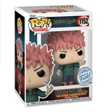 Yuji Itadori with Sukuna Mouth #1152 Special Edition Funko Pop inside the box.
