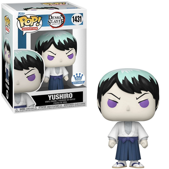 Yushiro #1431 Demon Slayer Funko Pop Funko Exclusive in box and out of box