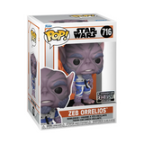 Zeb Orrelios #716 - Star Wars The Mandalorian Funko Pop! [EE Exclusive] in box glam shot