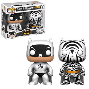Zebra and Bullseye Batman – Batman Funko Pop! Heroes [Hot Topic Exclusive] [Minor Box Damage]