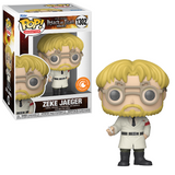 Zeke Jaeger #1302 Funko Pop Animation Crunchyroll Exclusive in and out of box  