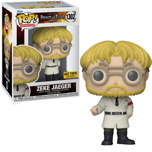 Zeke Jaeger #1302 - Attack On Titan Funko Pop! Animation [Hot Topic Exclusive]