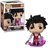 Zeldris #1501 Seven Deadly Sins Funko Pop shown in-box and out-of-box, front view