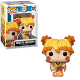 Zenitsu Agatsuma Funko Pop #1531 Kimono displayed both inside the box and out of the box