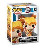 Zenitsu Agatsuma Funko Pop #1531 Kimono displayed inside the original Funko Pop box