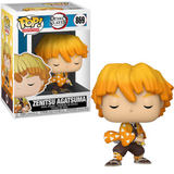 Zenitsu Agatsuma #869 Demon Slayer Funko Pop! Animation vinyl figure in box and out of box