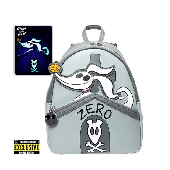 Zero Doghouse - The Nightmare Before Christmas Glow-in-the-Dark Mini-Backpack [EE Exclusive]