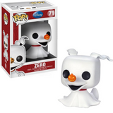 Zero #71 Nightmare Before Christmas Funko Pop! in box and out of box