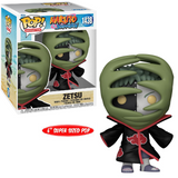 Zetsu #1438 Naruto Shippuden 6-Inch Funko Pop shown in-box and out-of-box, front view