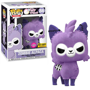 Zombie Alpaca #86 – Tasty Peach Funko Pop! Funko [Flocked Hot Topic Exclusive]
