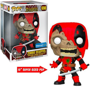 Zombie Deadpool #698 – Marvel Zombies Funko Pop!  [10-Inch Walmart Exclusive]