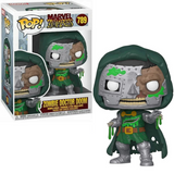Zombie Doctor Doom #789 Marvel Zombies Funko Pop vinyl figure in box and out of box