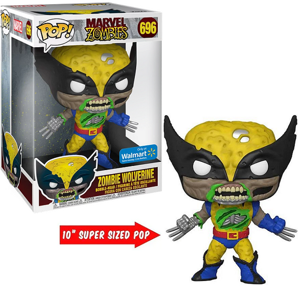 Zombie Wolverine #696 – Marvel Zombies Funko Pop!  [10-Inch WalMart Exclusive]