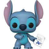 Stitch with Mood Chart #1744 Disney Lilo & Stitch Funko Pop out of box