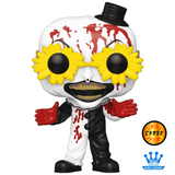 Art the Clown with Glasses Bloody #1593 Terrifier Chase Funko Exclusive Funko Pop vinyl figure out of box