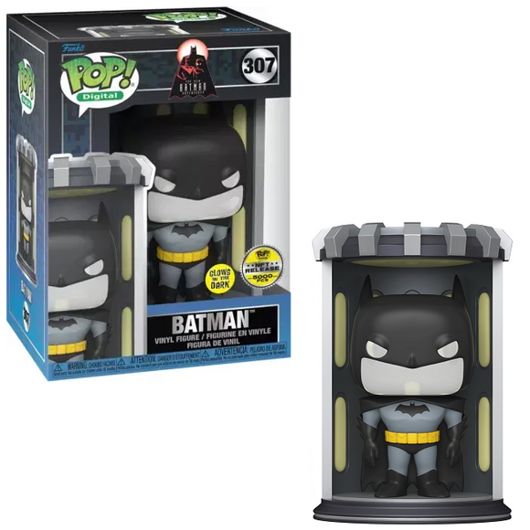 Batman #307 Glow-in-the-Dark Funko Pop in box and out of box – Batman [Digital Release Limited Edition 5000 Pieces]