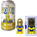 Doctor Fate DC Funko Soda figure in can and out of can