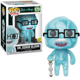 Dr. Xenon Bloom #570 GITD Funko Pop in box and out of box