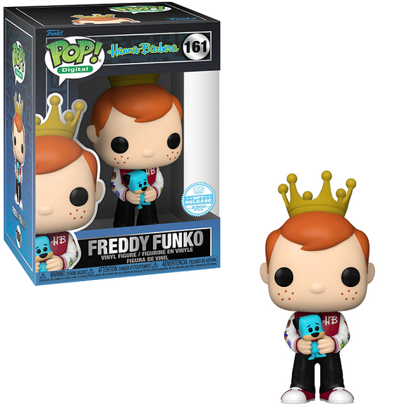 Freddy Funko with Huckleberry Hound #161 Hanna-Barbera Funko Pop Digital Exclusive Limited 2300 pcs in and out of box view