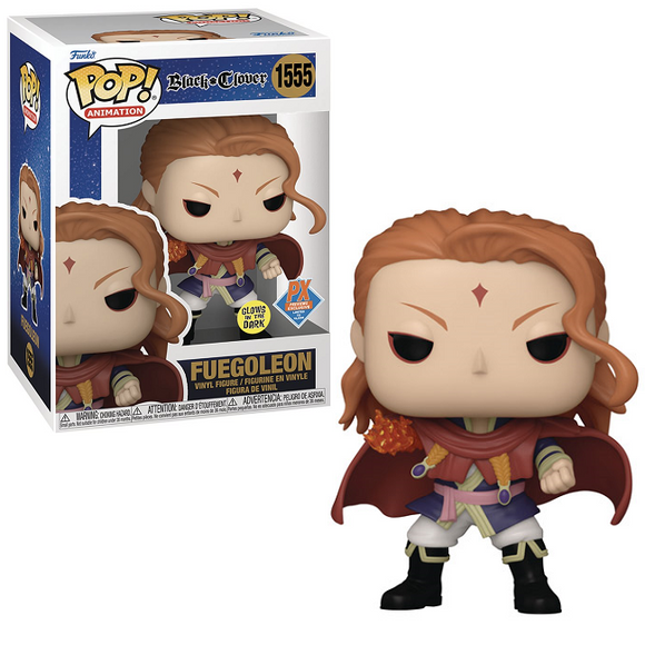 Fuegoleon #1551 - Black Clover Funko Pop! Animation [Gitd PX Exclusive]