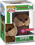 Gopher #724 Caddyshack Flocked Funko Pop in box