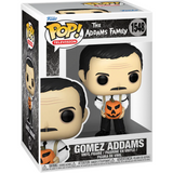 Gomez #1548 Addams Family Funko Pop with Pumpkin in box glam shot