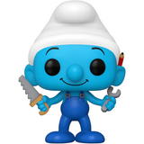 Handy Smurf #1519 Smurfs Funko Pop out of box glam shot