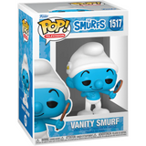 Vanity Smurf #1517 Smurfs Funko Pop in box glam shot